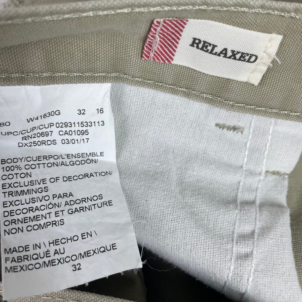 Dickies Tan Relaxed Fit Carpenter Shorts 32 Workwear Skate Gorpcore