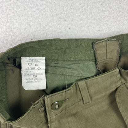 Vintage Canadian Armed Forces Military Cargo Pants