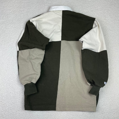 Barbarian Chivas Regal Long Sleeve Color Block Rugby Polo