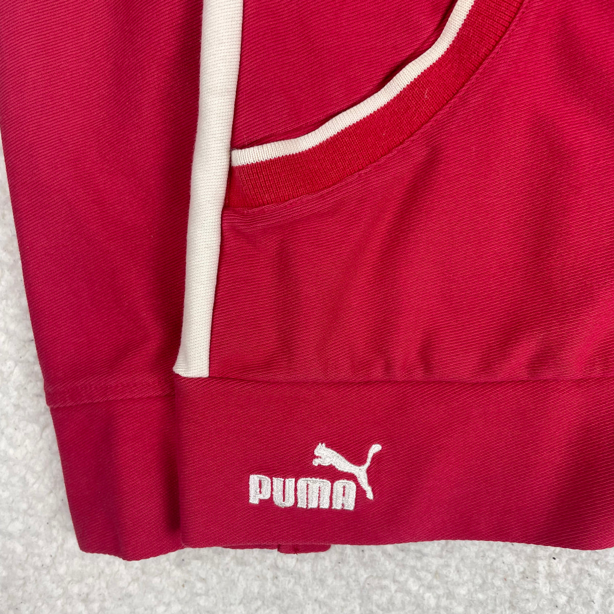 Puma X Ferrari Red Zip Up Track Jacket L Scuderia Ferrari Blokette