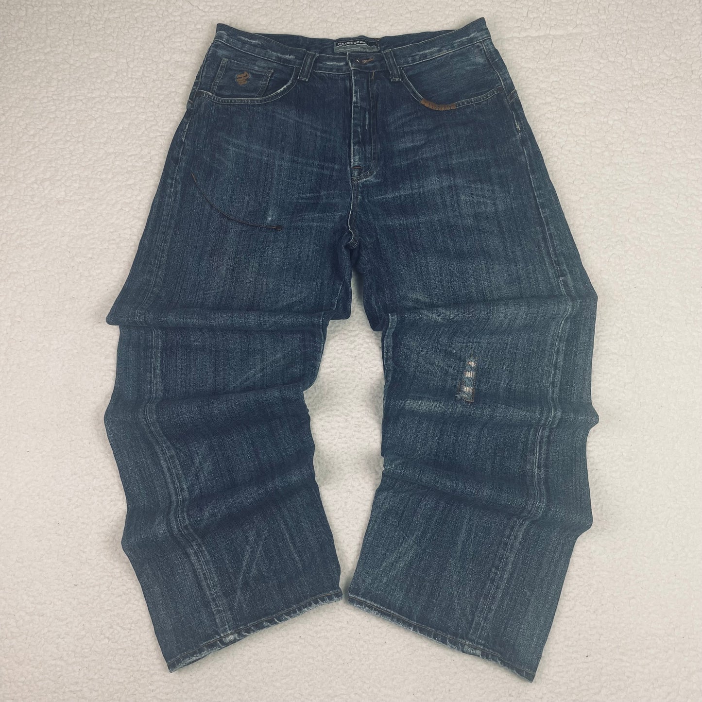 Vintage Super Baggy Southpole Medium Wash Jeans