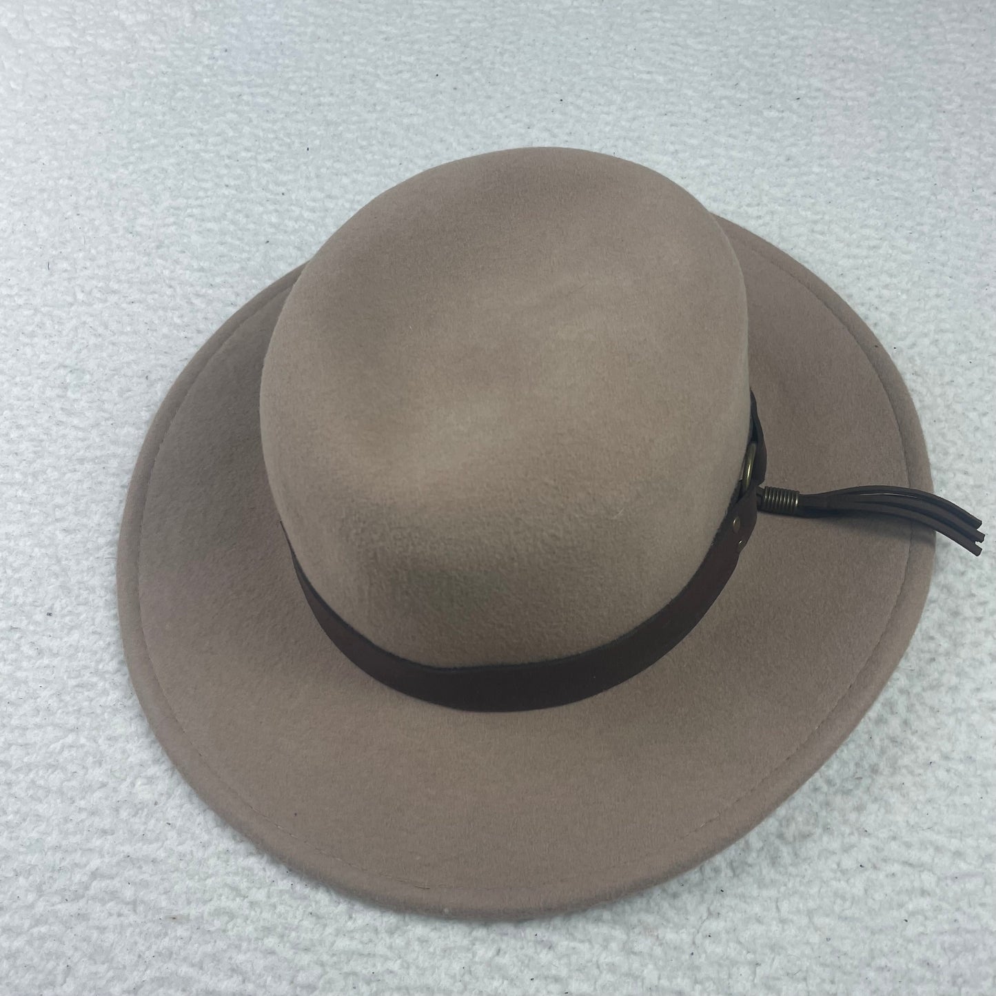 Vintage Brown Wool Custom Made Fedora