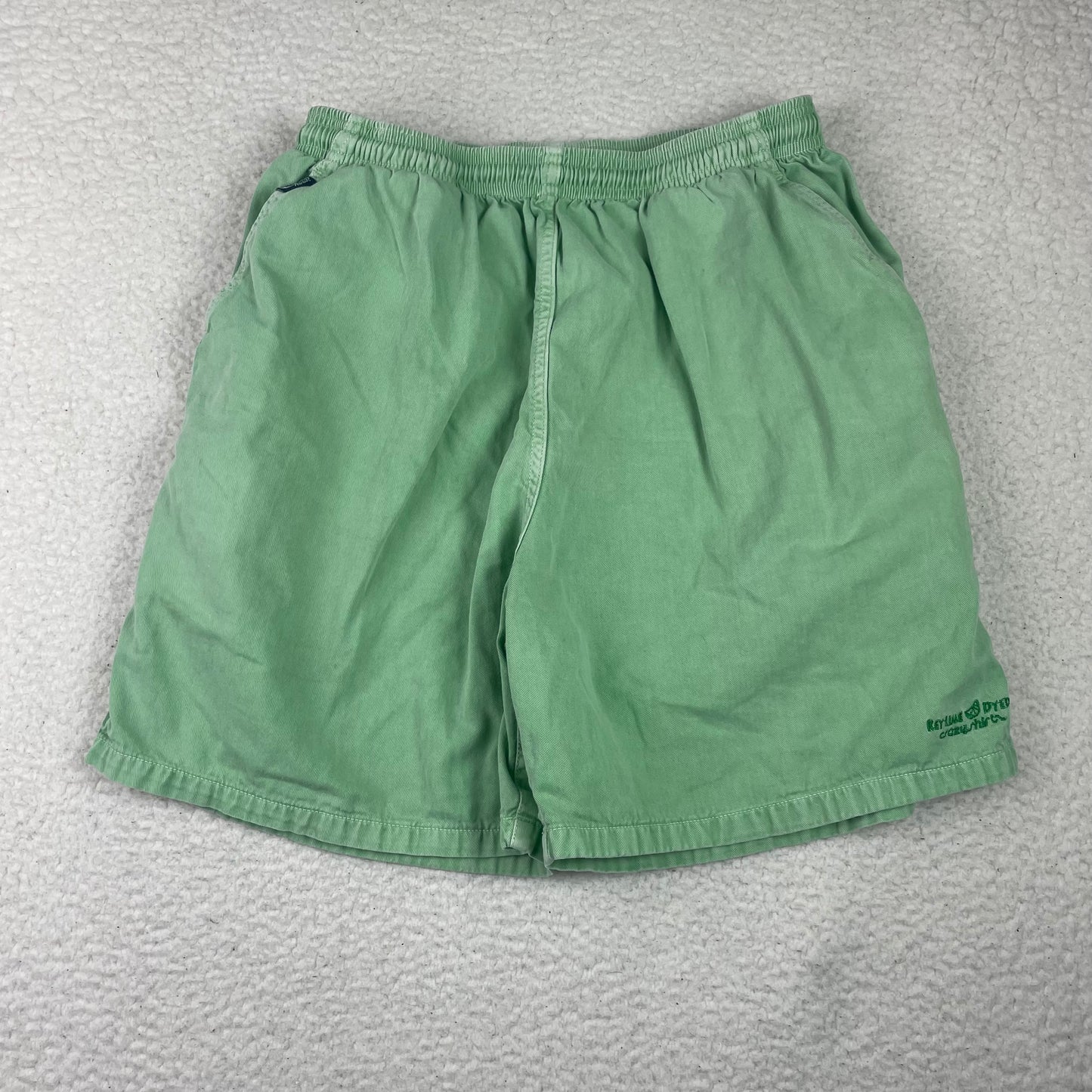 Crazy Shirts Keylime Dyed Casual Shorts