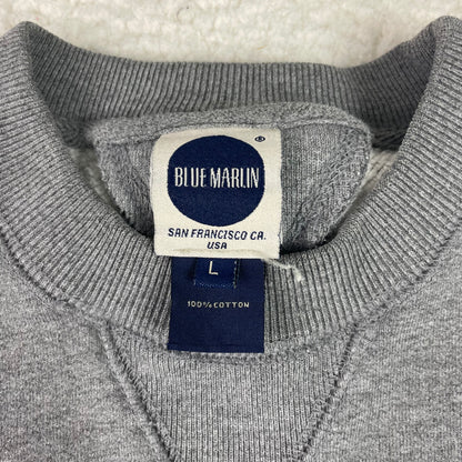 Vintage Blue Marlin New York Pullover Sweatshirt