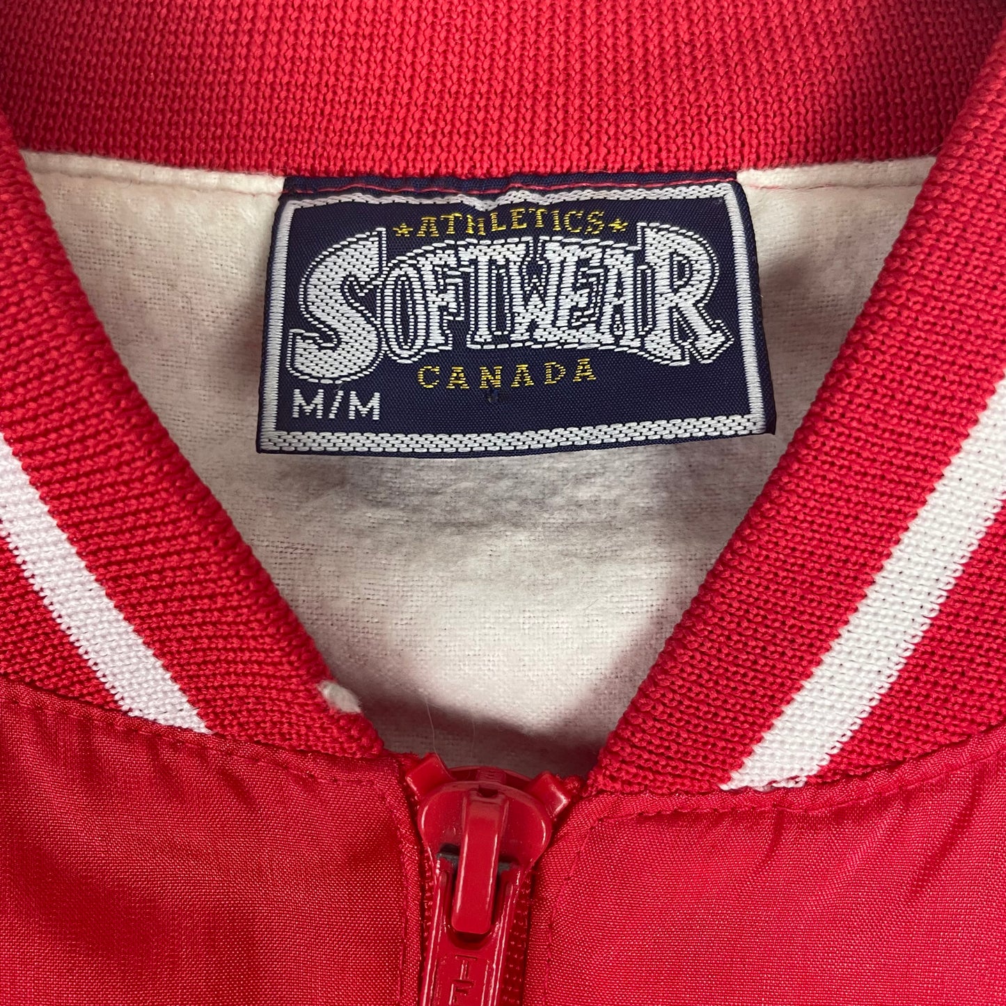 Vintage Softwear Coca Cola Satin Bomber Jacket M