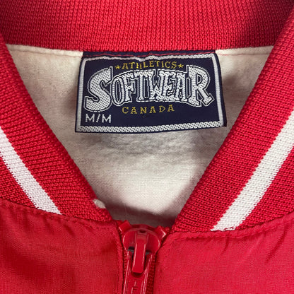 Vintage Softwear Coca Cola Satin Bomber Jacket M
