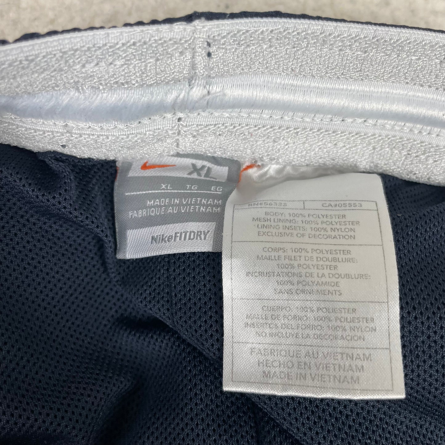 Y2K Nike Baggy Ankle Side Zip Black Track Pants