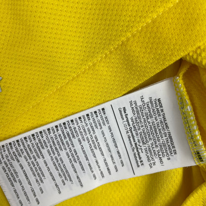 Nike Everton FC Yellow Blue Chang Sponsor Soccer Jersey