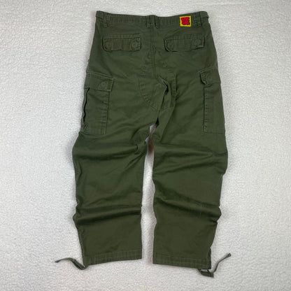 Empyre Green Baggy Barrel Double Knee Carpenter Pants