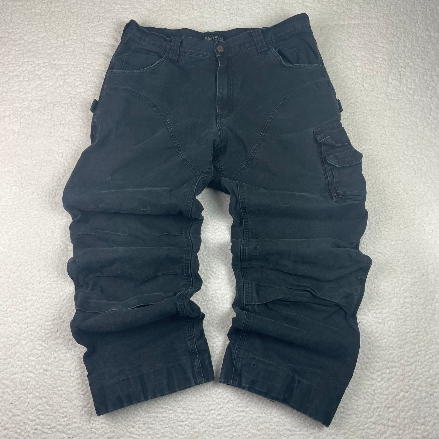 Vintage Dakota Double Knee Fleece Lined Carpenter Pants