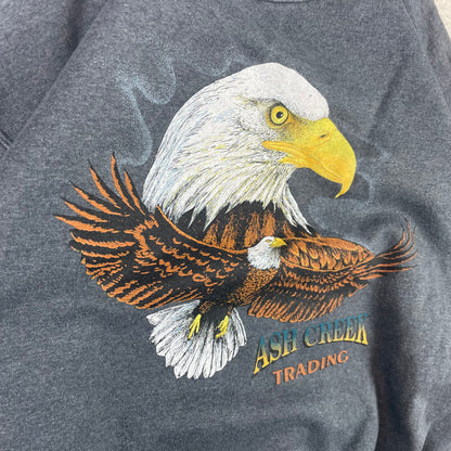 Vintage Eagles Spirit Animal Pullover Sweatshirt