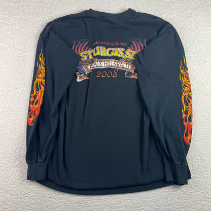 Vintage 2008 Sturgis Black Hills Rally Eagle Shirt