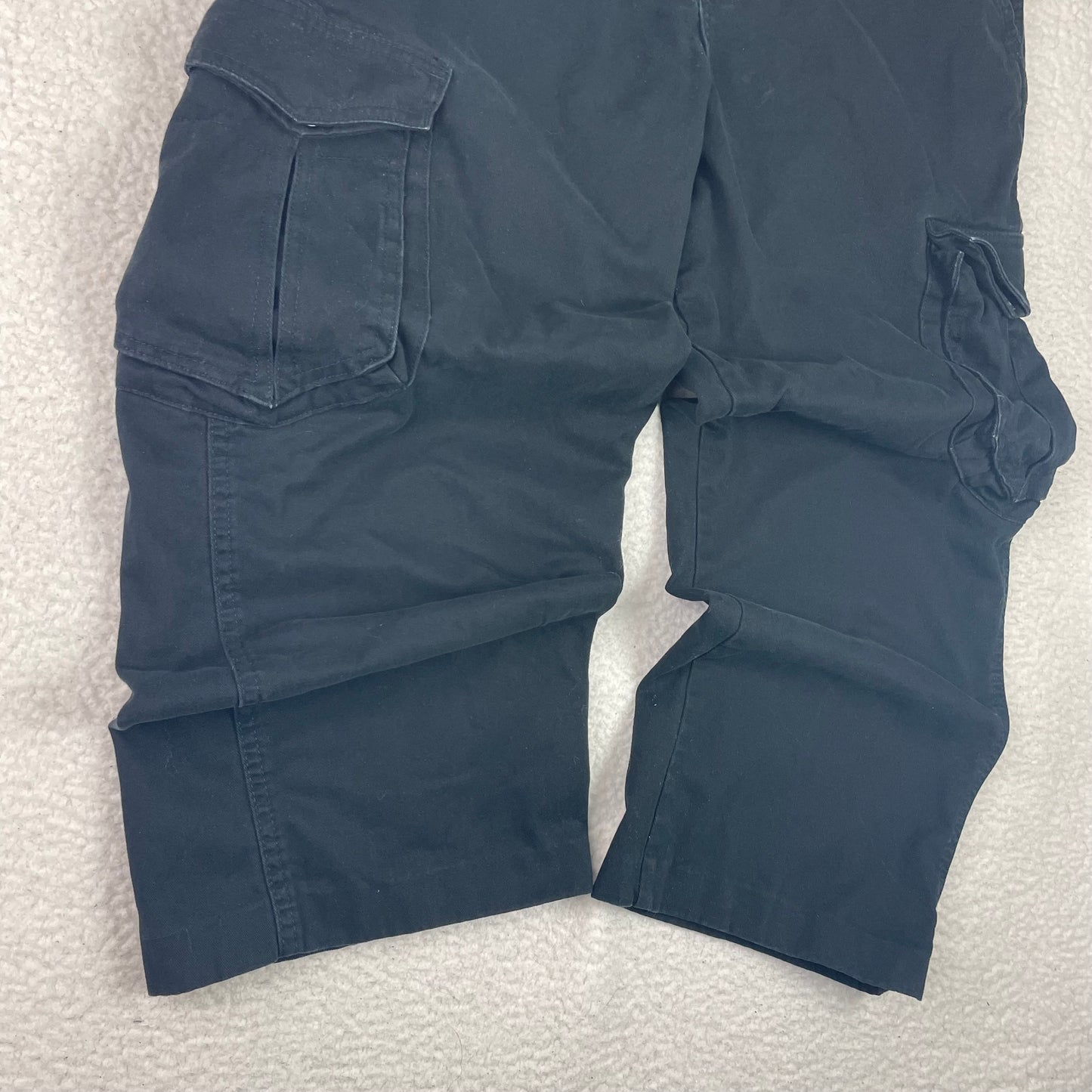 Y2K Wrangler Loose Fit Smoked Black Cargo Pants