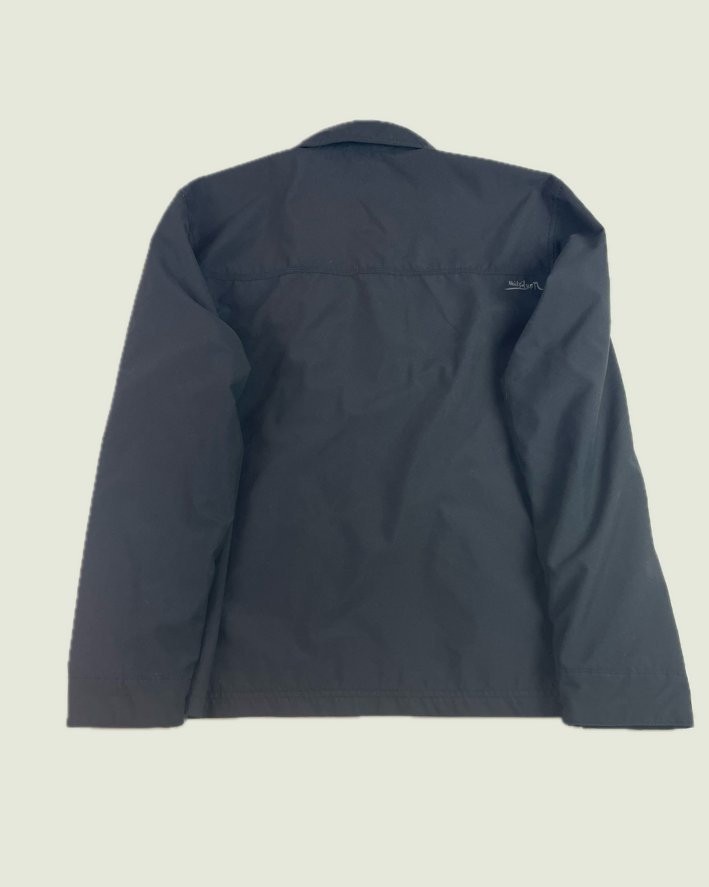 Y2K Quiksilver Harrington Black Zip Up Windbreaker Jacket