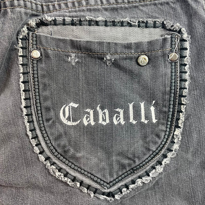 Vintage Roberto Just Cavalli Gray Bootcut Jeans