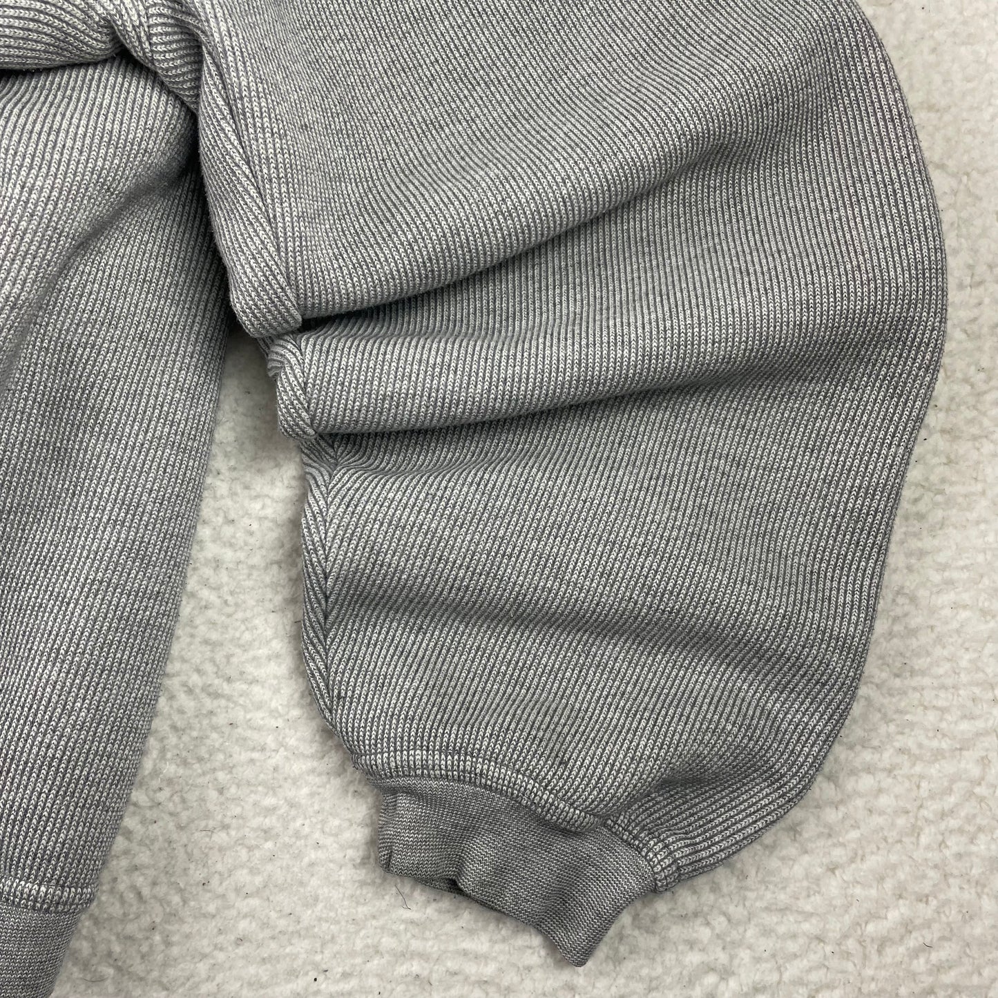 Vintage Bullhead Boxy Fit Ribbed Pullover Sweatshirt