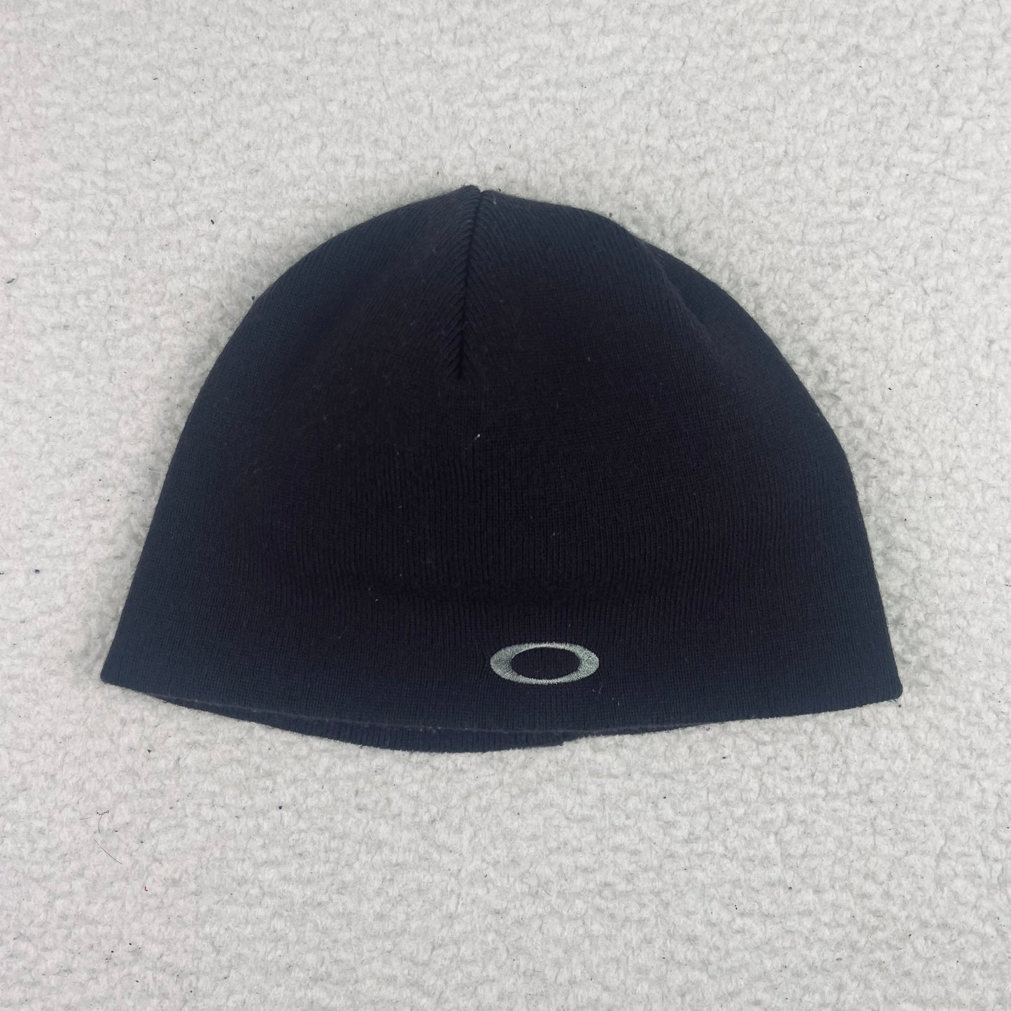 Vintage Oakley Knit Logo Burgundy Beanie Toque