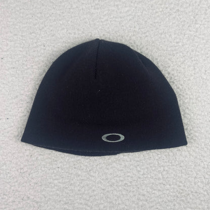 Vintage Oakley Knit Logo Burgundy Beanie Toque