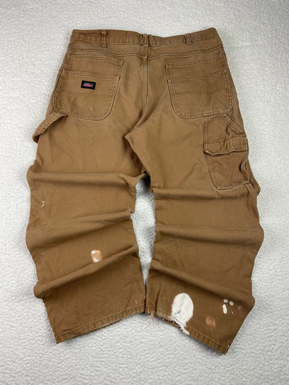 Vintage Dickies Carpenter Double Knee Fatigue Duck Canvas Pants