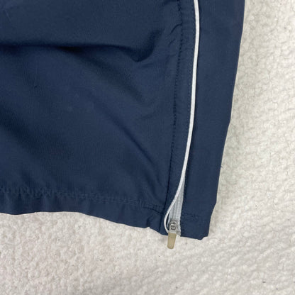 Y2K Nike Baggy Ankle Side Zip Black Track Pants