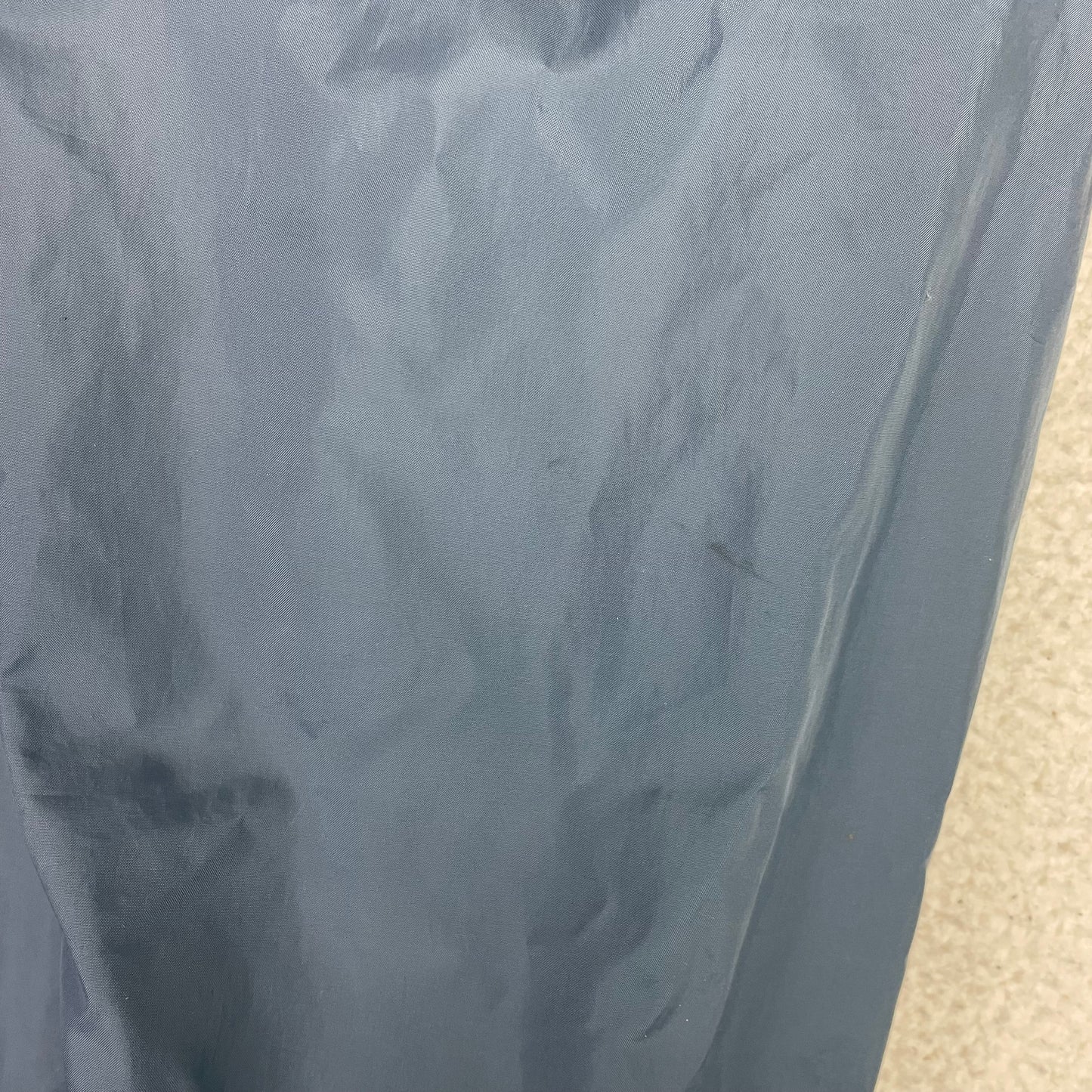 Nike Blue Zip Up Waist Cinch Windbreaker Jacket
