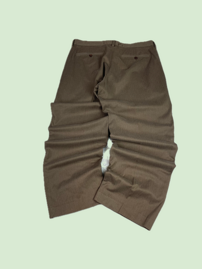 GAP Super Baggy Classic Fit Brown Chino Pants Trousers