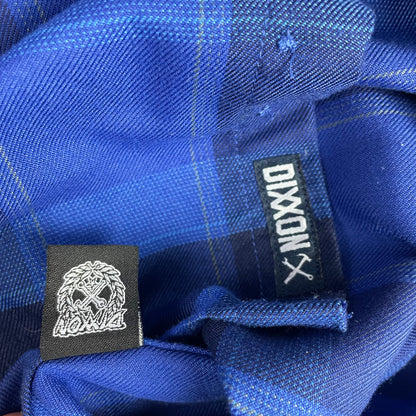 Dixxon Flannel Co Dawson Blue Black Plaid Button Up Shirt