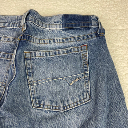 BDG Baggy Wide Leg Light Wash Low Rise Jeans