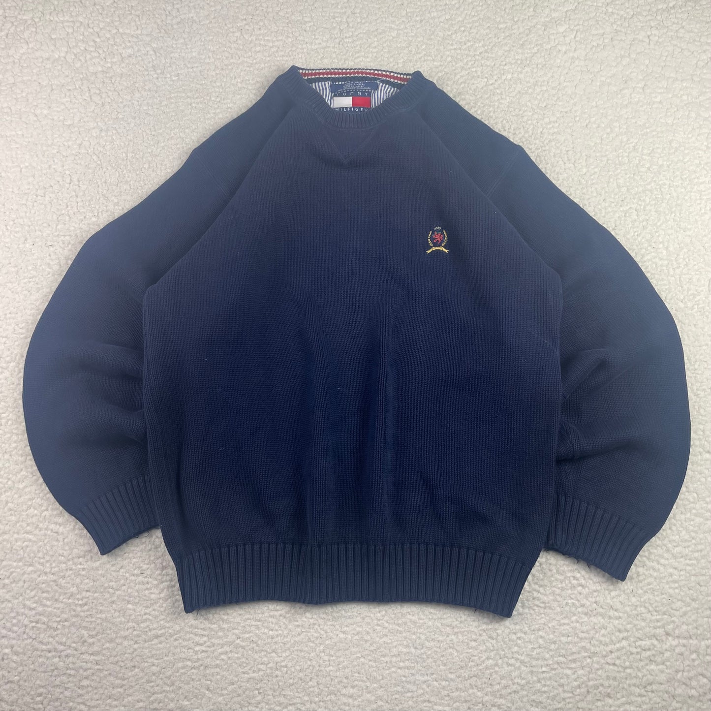 Vintage Tommy Hilfiger Navy Blue Sweater