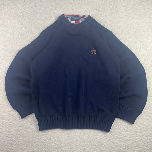 Vintage Tommy Hilfiger Navy Blue Sweater