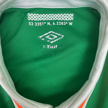 Umbro Ireland Football 2011 2012 Green Home Jersey