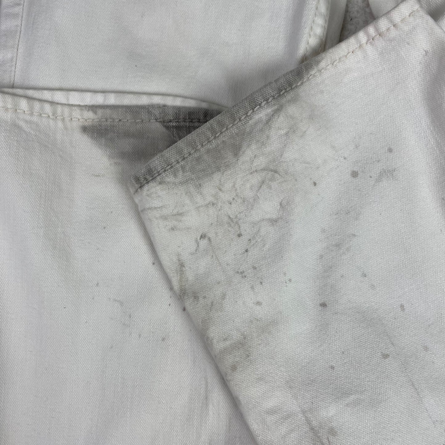 True Religion White Straight Leg Jeans Made in USA
