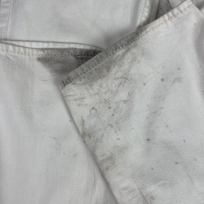 True Religion White Straight Leg Jeans Made in USA