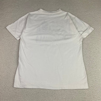 Vintage White Yu Hwa Yuan Chinese Garden Singapore Graphic T-Shirt (M)