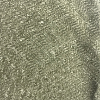 Vintage Chevron Knit Geometric Texture Sage Green Sweater