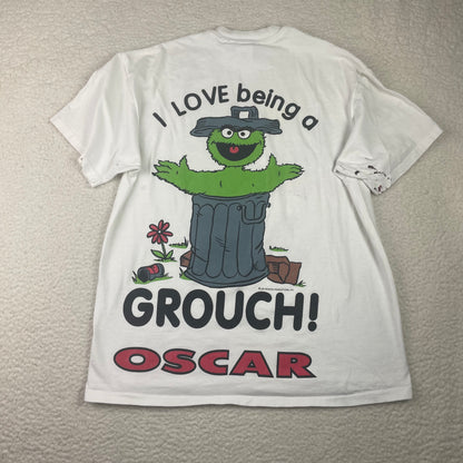Vintage Single Stitch Sesame Street Oscar The Grouch Shirt