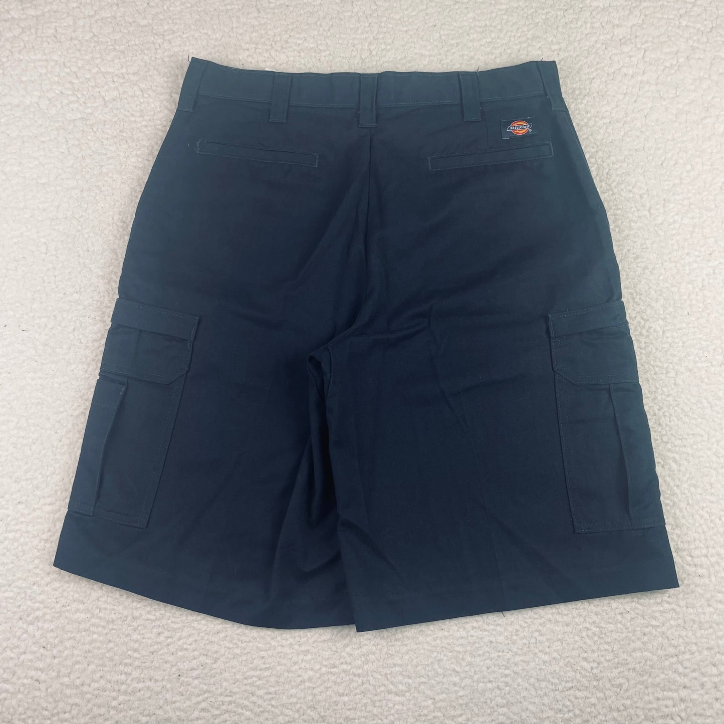 Vintage Dickies Loose Fit Black Charcoal Blue Shorts