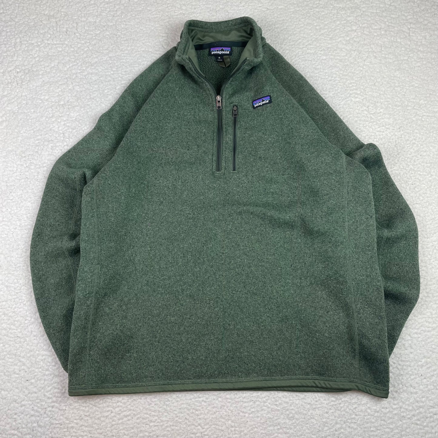 Patagonia 1/4 Zip Up Pocket Fleece Better Sweater Jacket