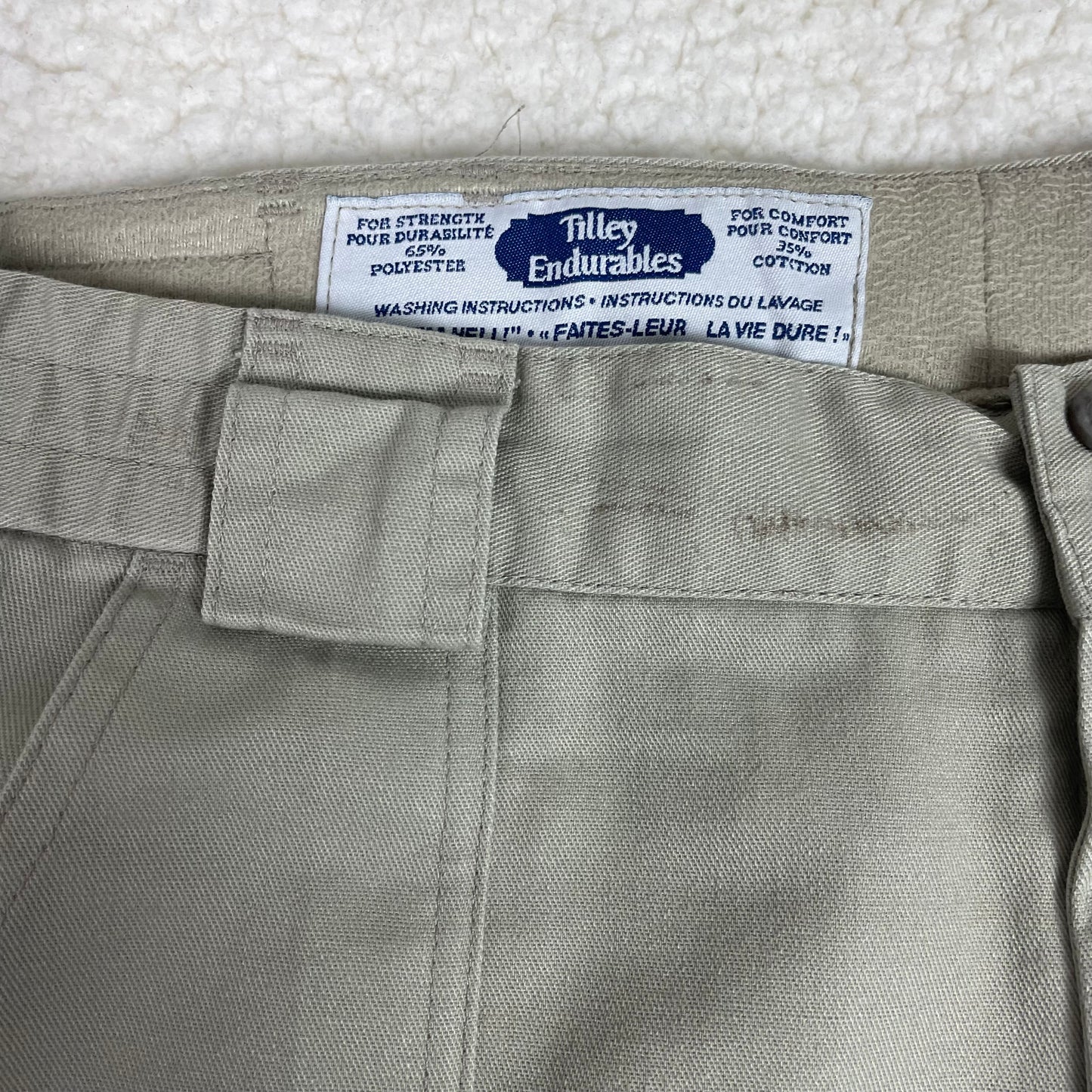 Tilley's Endurables Baggy Cargo Safari Convertible Pants