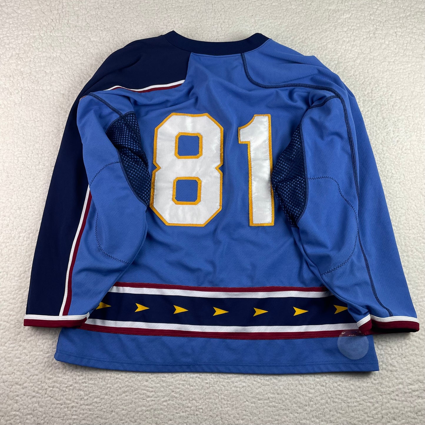 Vintage Thrashers Style Boom Shotgun Hockey Jersey