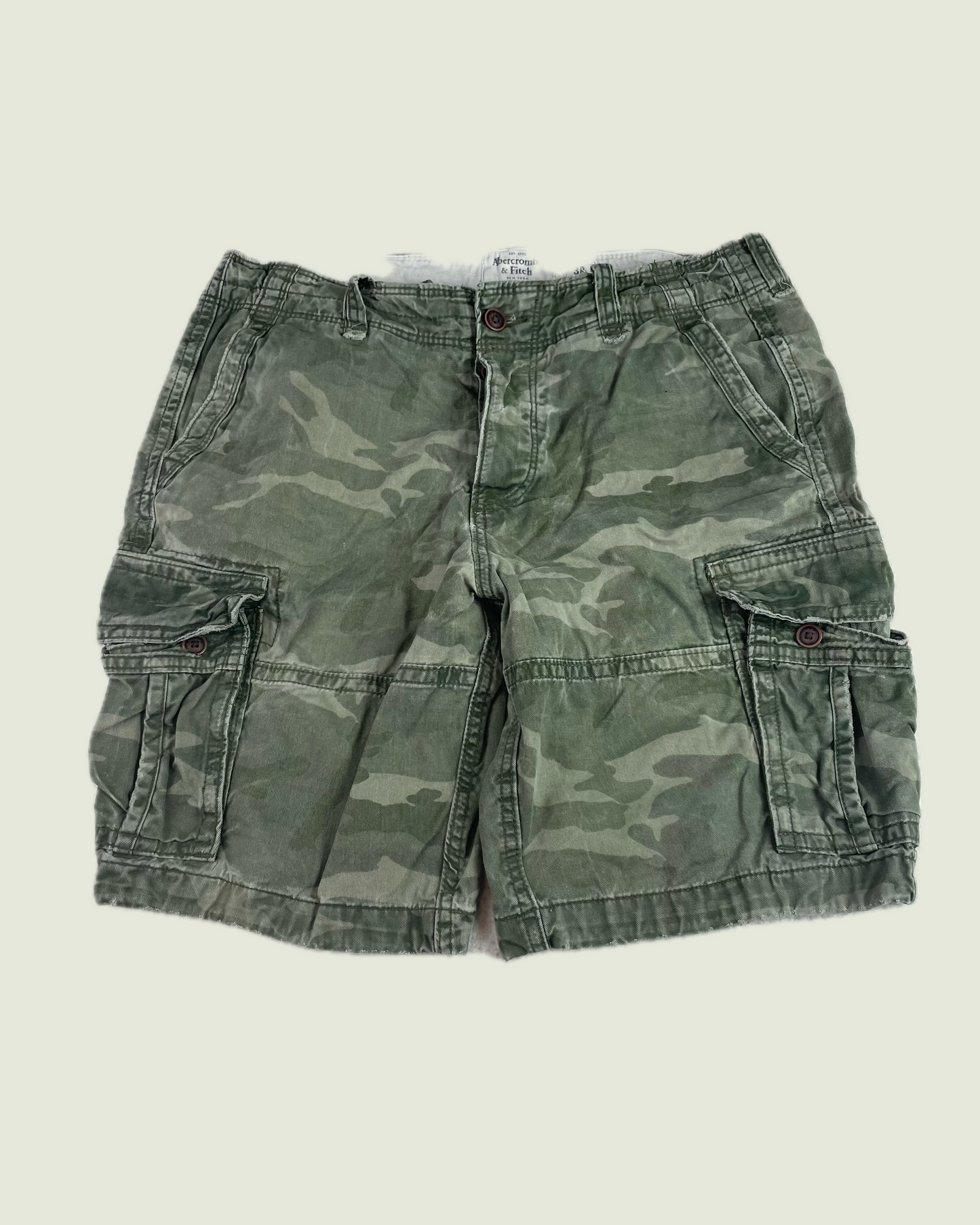 Y2K Abercrombie & Fitch Camo Cargo Pants