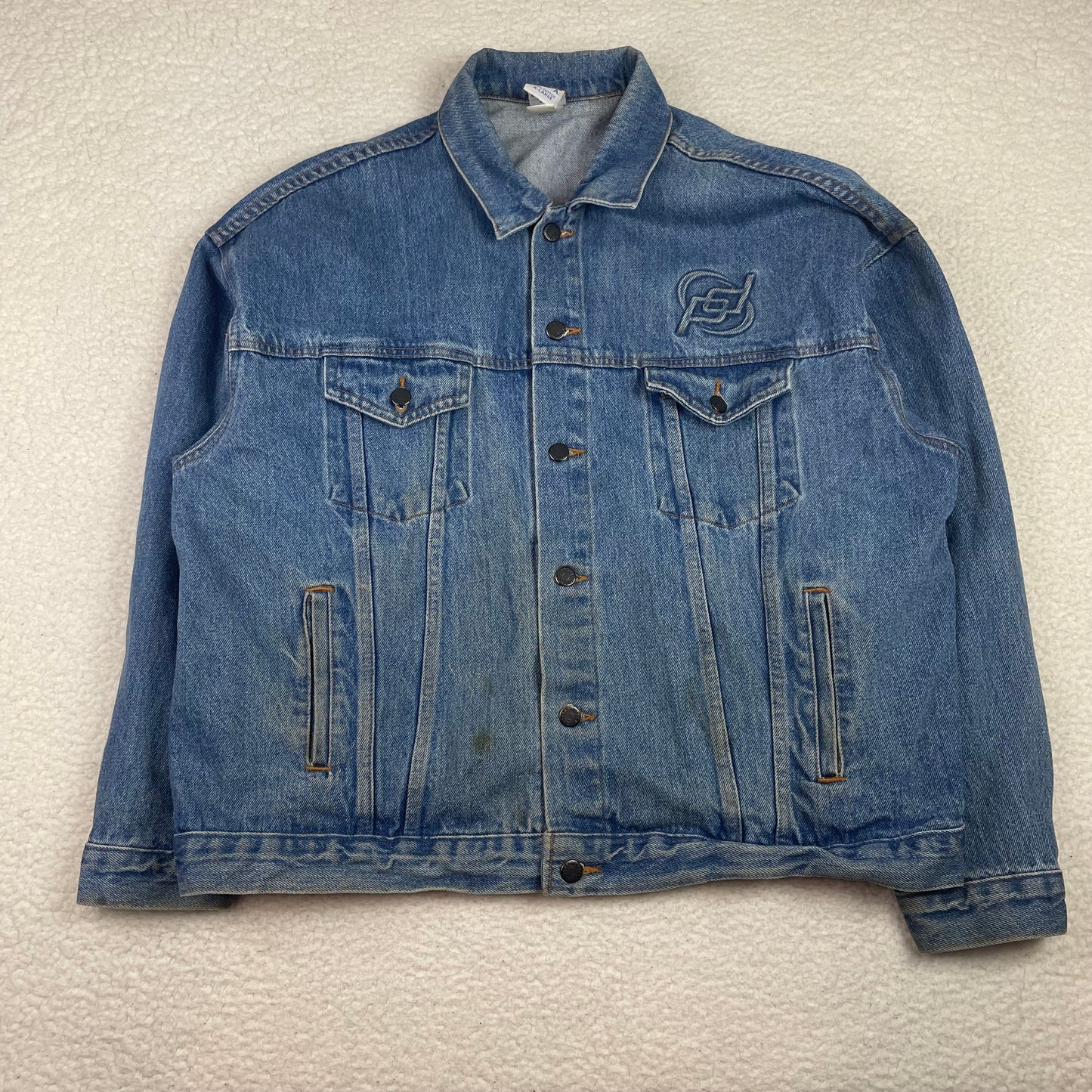Vintage Made in USA Denim Trucker Jacket