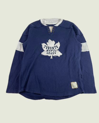 Y2K Retro Sport Toronto Maple Leafs NHL Hockey Sweater
