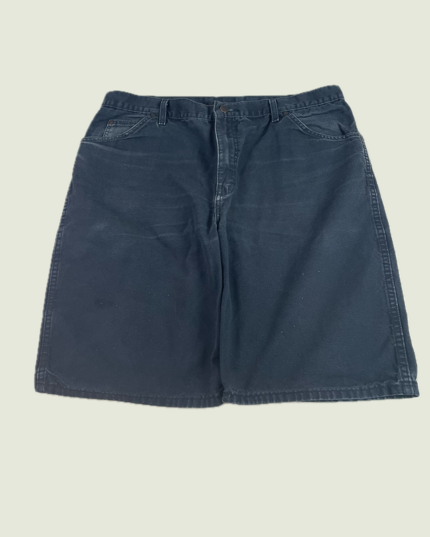 Vintage Genuine Dickies Black Canvas Shorts
