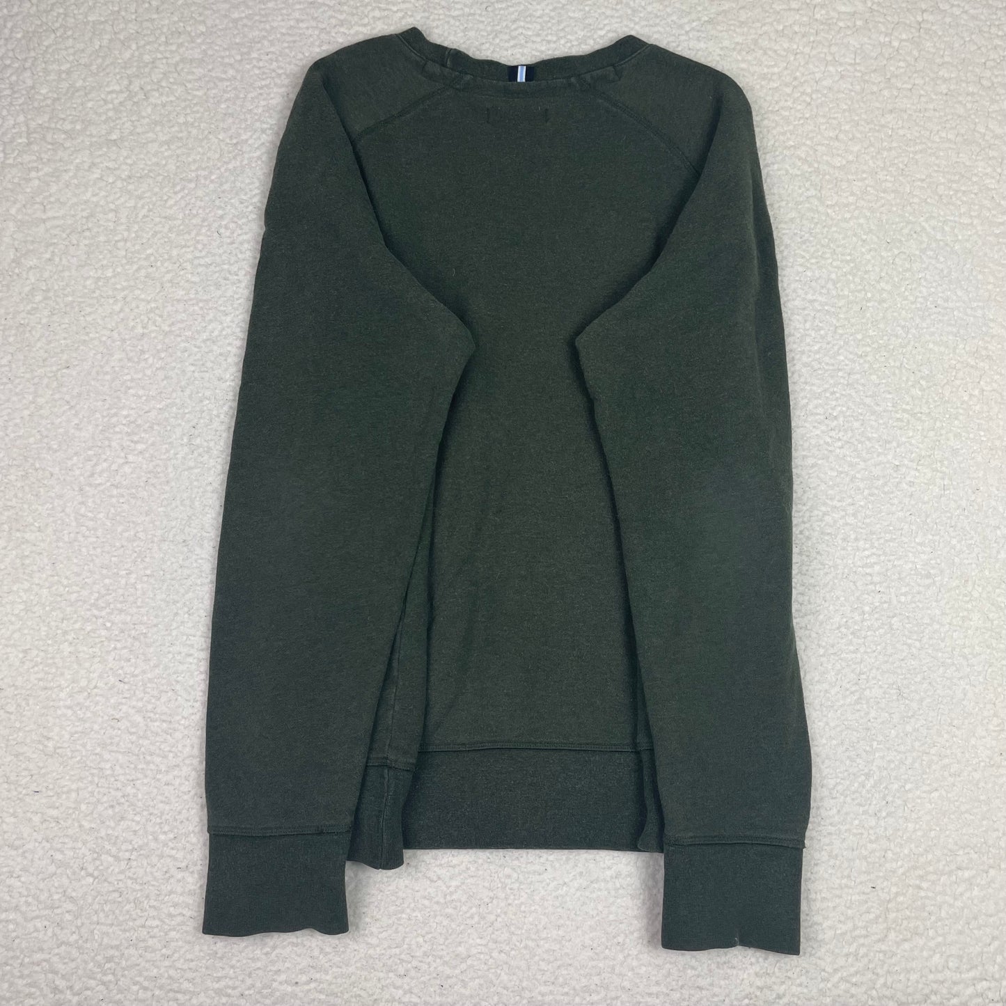 Vintage Fred Perry Sage Green Smoke Gray Crewneck Sweater