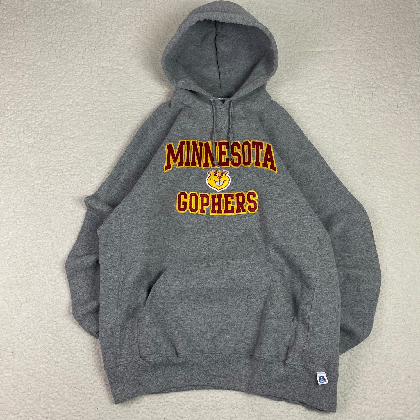 Vintage Russell Minnesota University Golden Gophers Hoodie