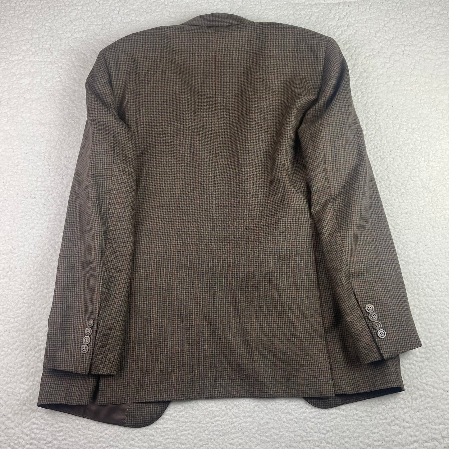 Vintage JP Tilford Samuelsohn Houndstooth 100% Wool Blazer