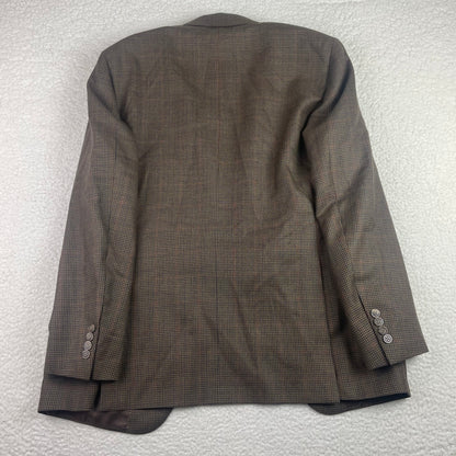 Vintage JP Tilford Samuelsohn Houndstooth 100% Wool Blazer