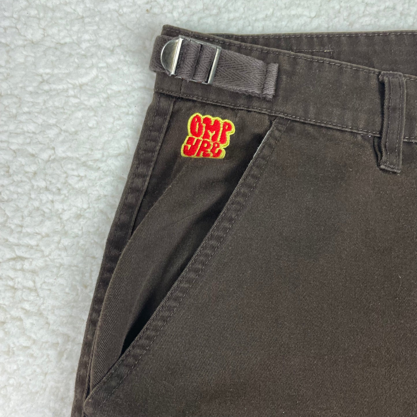 Empyre Brown Baggy Barrel Double Knee Carpenter Pants