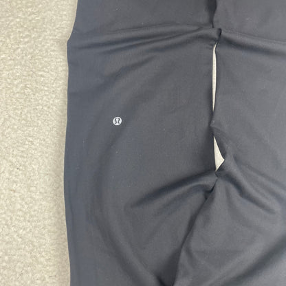 Lululemon Black Wide Leg Yoga Pants 10 Athleisure Minimalist Casual